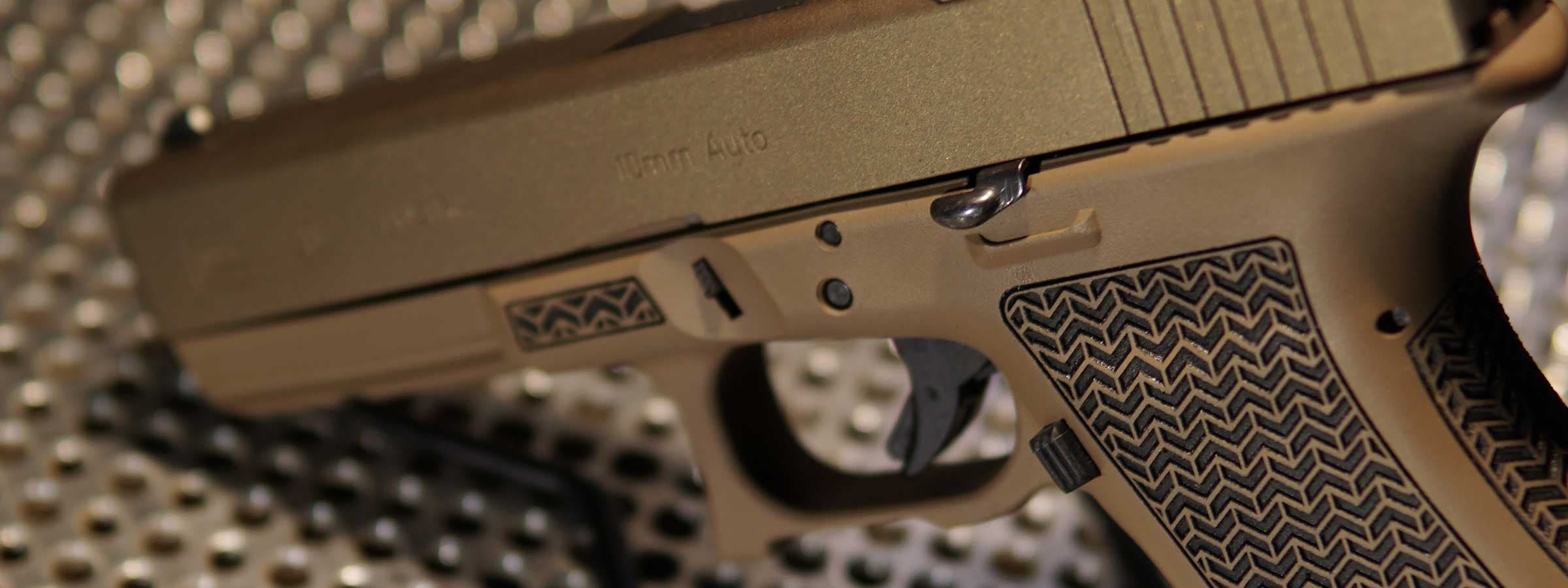 Glock stippling